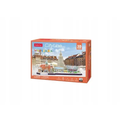 Cubic Fun Puzzle 3D CityLine Warszawa