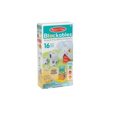 Melissa&Doug Blockables Na farmie