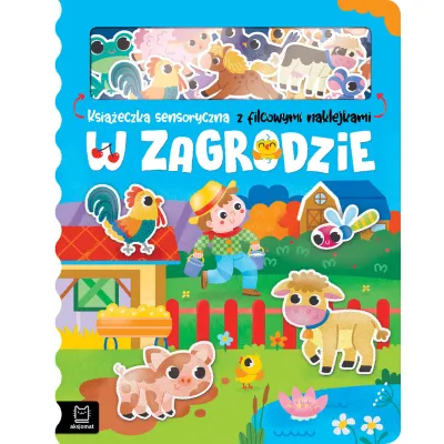 Aksjomat W zagrodzie Książeczka z naklejkami 