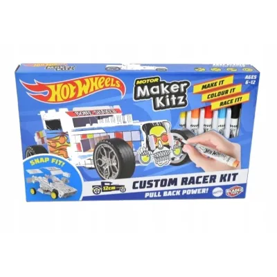 HOT WHEELS MAKER KITZ DO SKŁADANIA I MALOWANIA zestaw kreatywny +6 lat 8989