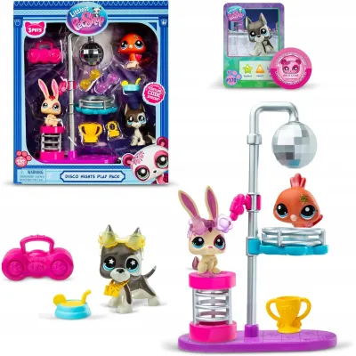 LITLLEST PET SHOP Zestaw Disco Night