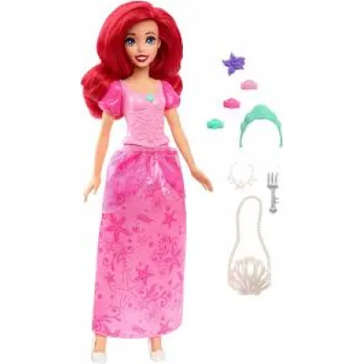 Mattel Disney Princess Arielka i akcesoria 