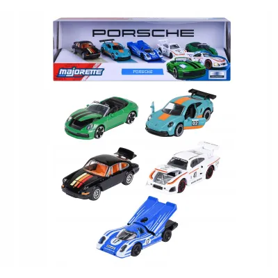 Majorette Porsche 5 pak pojazdów