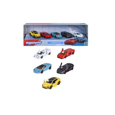 Majorette Lamborghini 5 pak pojazdów