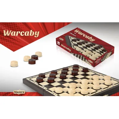 Magiera Warcaby drewniane
