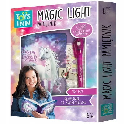 STNUX Pamiętnik magic light Unicorn