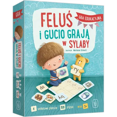 Nasza Księgarnia Felus i Gucio grają w sylaby