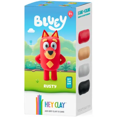 TM Toys Hey Clay figurka BLUey Rusty i akcesoria 