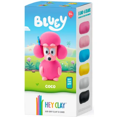 TM Toyrs Hey Clay figurka BLUey Coco i akcesoria 
