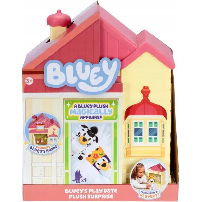 TM Toys BLUey zestaw Domek niespodzianka z pluszakiem