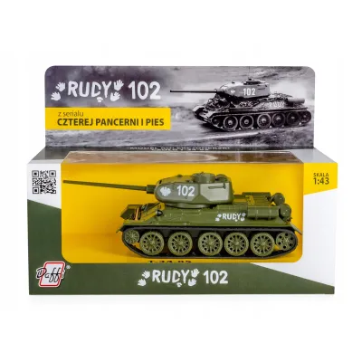 Daffi Czołg Rudy 102 T-34-85