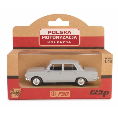 Daffi Model PRL Fiat 125p popielaty