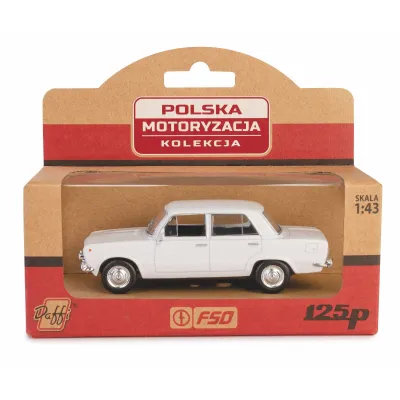 Daffi Model PRL Fiat 125p biały