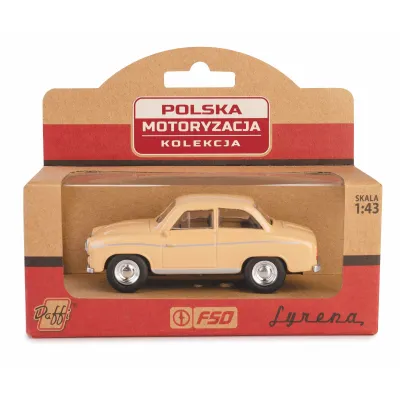 Daffi Model PRL Syrena 104 beżowy