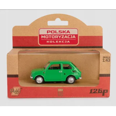 Daffi Model Fiat 126p zielony