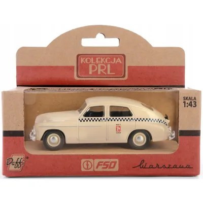 Daffi Model PRL Warszawa M20 TAXI piaskowy