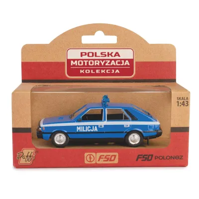 Daffi Model PRL FSO Polonez Milicja