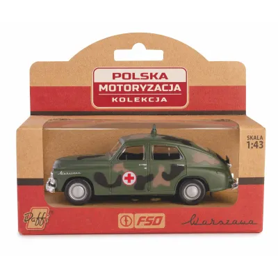 Daffi Model PRL Warszawa M20 Pogotowie wojskowe 