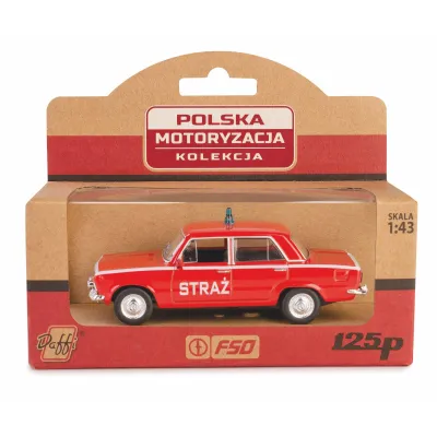 Daffi Model PRL Fiat 125P Straż