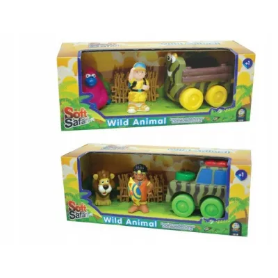 EPEE Safari zestaw autko+2 figurki CW1301
