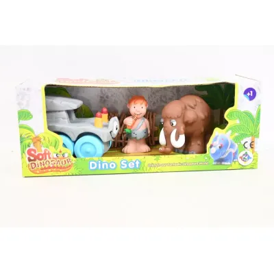 EPEE Dino zestaw autko i 2 figurki