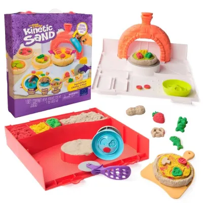 SPIN Master Kinetic Sand Squish Pizza