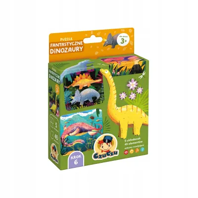 CzuCzu puzzle Fantastyczne dinozaury