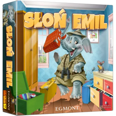 Egmont Gra Słoń Emil Walizki pełne zabawy