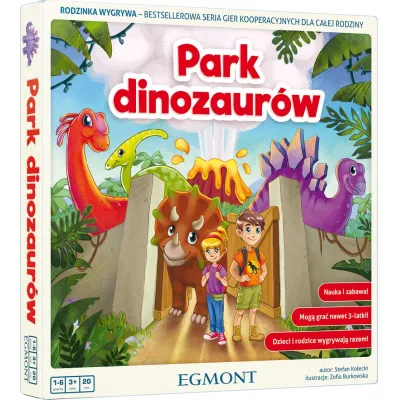 Egmont Gra Park Dinozaurów Rodzinka wygrywa