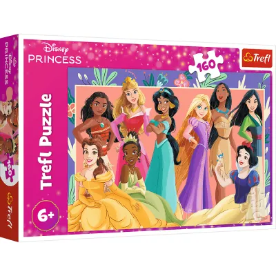 Trefl Puzzle 160 el Prawdziwe ksieżniczki Disney