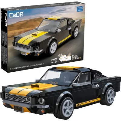 KLOCKI CADA WYŚCIGÓWKA RC SHELBY GT 350H AUTO ZDALNIE STEROWANE 291 ELEM.