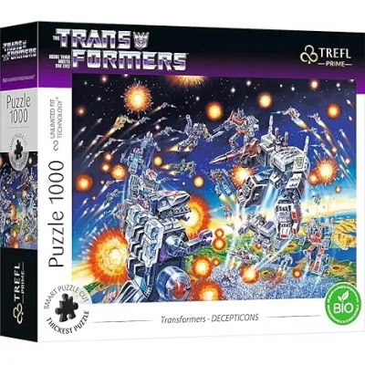 TREFL Puzzle 1000 elementów – Transformers Decepticons