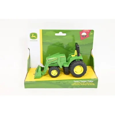 Tomy John Deere Traktor Spychacz Pojazd Interaktywny
