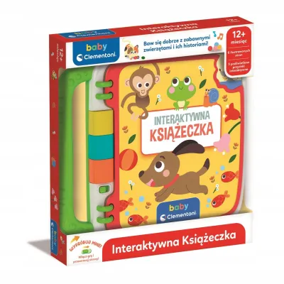 Clementoni Baby interaktywna książeczka