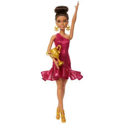 LALKA BARBIE TANCERKA lalka modowa w stroju i butach do tańca