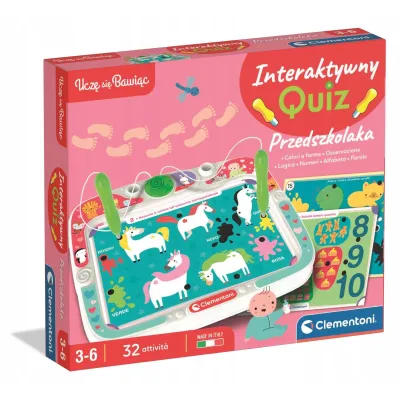 Clementoni Uczę się bawić! Mówiące pióro przedszkolaka 