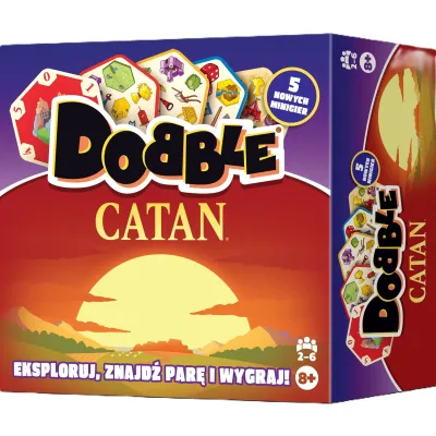 Rebel gra Dobble Catan Clutch box