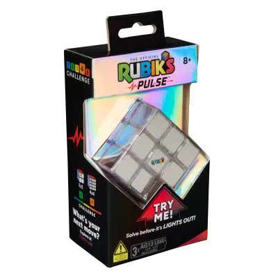RUBIK Kostka Rubika 3x3 pulsujące światło RUBIK Kostka Rubika 3x3 pulsujące światło