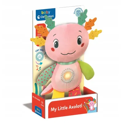 Clementoni BABY interaktywny pluszak Aksolotl Clementoni BABY interaktywny pluszak Aksolotl