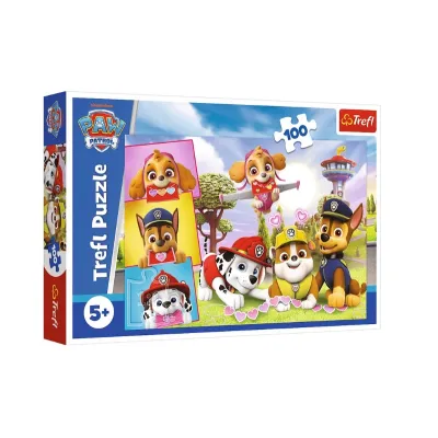 Trefl PUZZLE 100 Nieustraszone dziewczyny /PsiPatrol