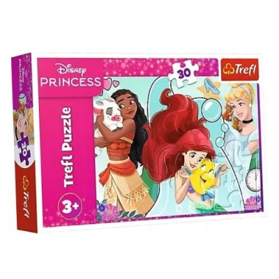 Trefl Puzzle 30 el Piękne i odważne Disney Princess