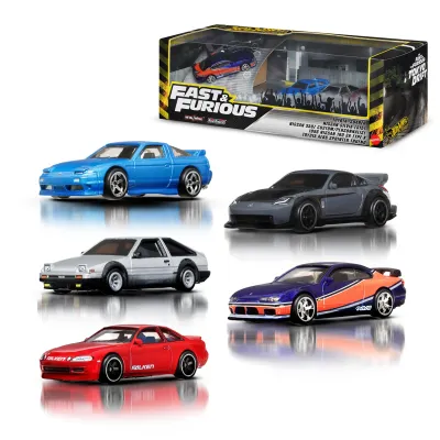 Hot Wheels Premium Szybcy i wściekli Tokio Drift 5-pak JFL99