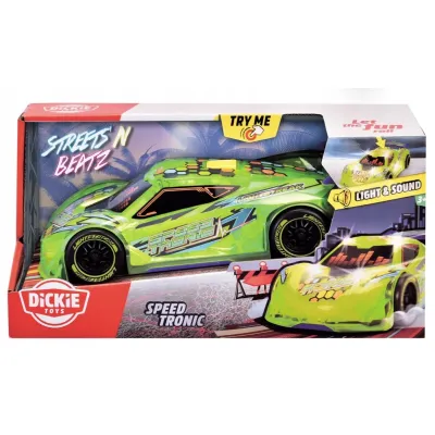 SAMOCHÓD DICKIE STREETS BEATZ SPEED TRONIC, 20 CM SAMOCHÓD DICKIE STREETS BEATZ SPEED TRONIC, 20 CM