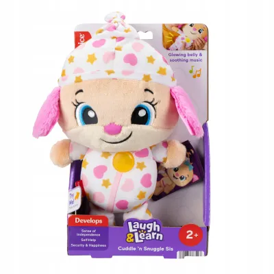 Fisher-Price Siostrzyczka Szczeniaczka Muzyczna Przytulanka-Utulanka JMM44