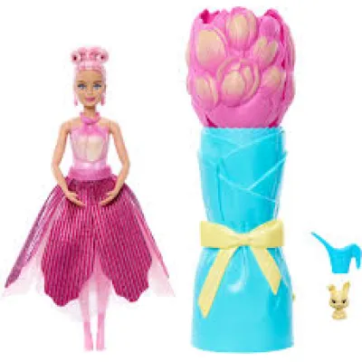 LALKA BARBIE Barbie Petal Pop Scented Doll JMF57
