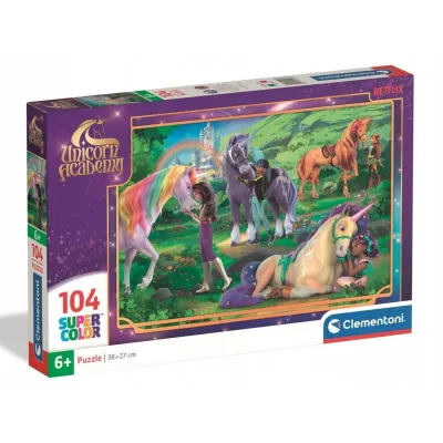 Puzzle Clementoni 104 elementów UNICORN ACADEMY 25093