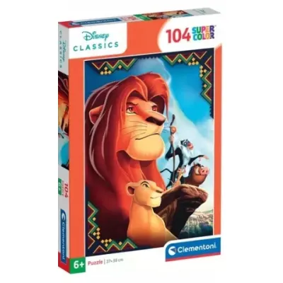 Puzzle 104 elementy Król Lew Lion King 25052 Clementoni 6+