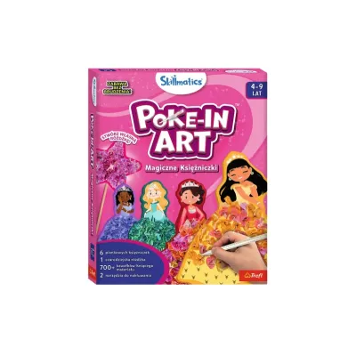 Skillmatics - PL - Poke-In Art - Magiczne Księżniczki Zestaw Kreatywny Skillmatics - PL - Poke-In Art - Magiczne Księżniczki Zestaw Kreatywny