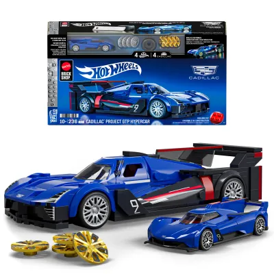 Klocki Mattel Brick Shop Hot Wheels Cadillac Project GTP Hypercar JFR89 Klocki Mattel Brick Shop Hot Wheels Cadillac Project GTP Hypercar JFR89