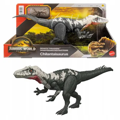 Figurka dinozaura Mattel Czilantajzaur 35,5 cm gigantyczny atak